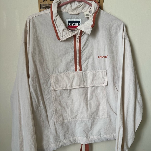 Levi pullover windbreaker jacket - Picture 1 of 3